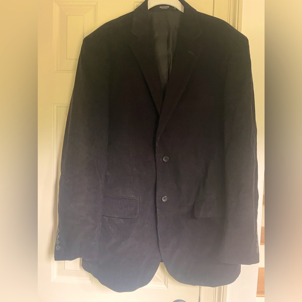 Black Dockers Men’s Corduroy Blazer